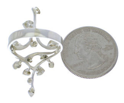 Southwest Sterling Silver And Turquoise Ring Size 7-1/2 EX22599